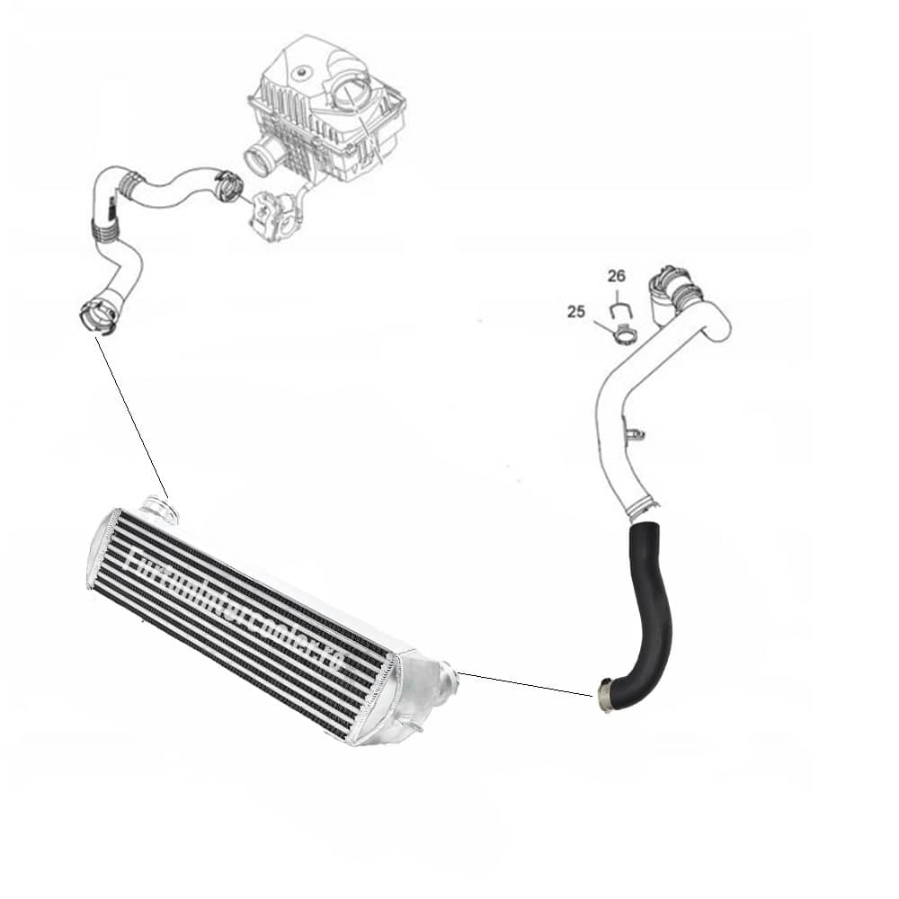 Furtun Turbo Opel Movano 2.3 95518554